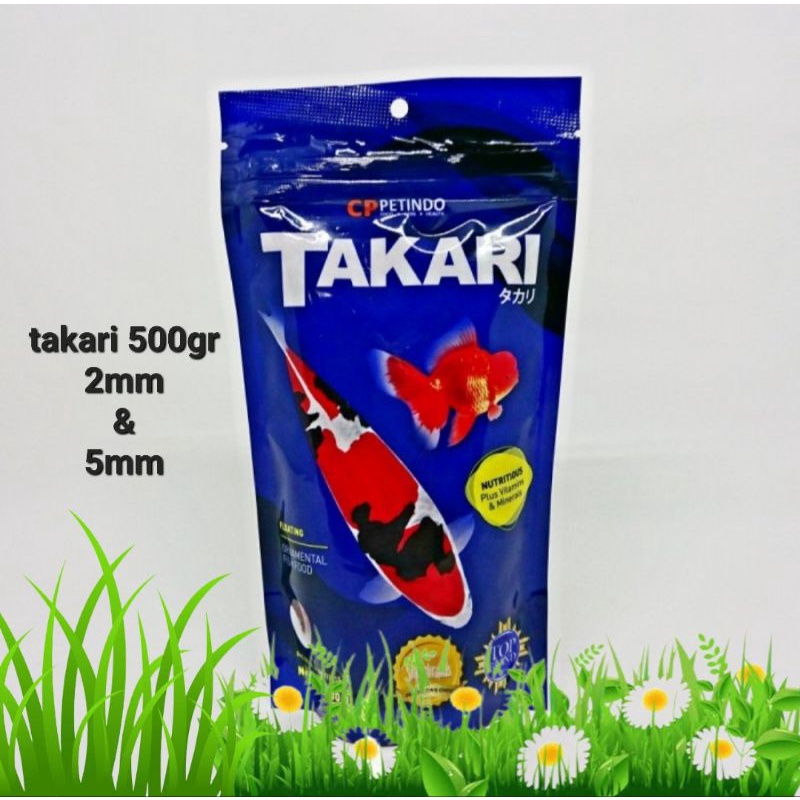 takari 500gr pelet pakan ikan koi koki dll