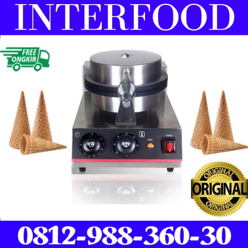 Mesin Pembuat Cone/Waffle Ice Cream/Cone Maker Fomac CNB-TCB1