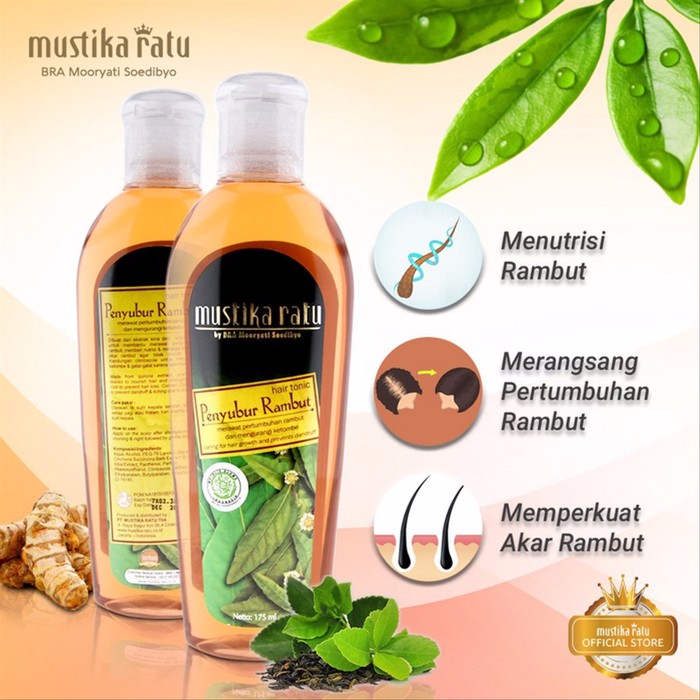 Mustika Ratu Penyubur Rambut (Hair Tonic) 175 mL