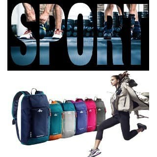 Tas Ransel Daypack Quechua Arpenaz 10 - Hitam