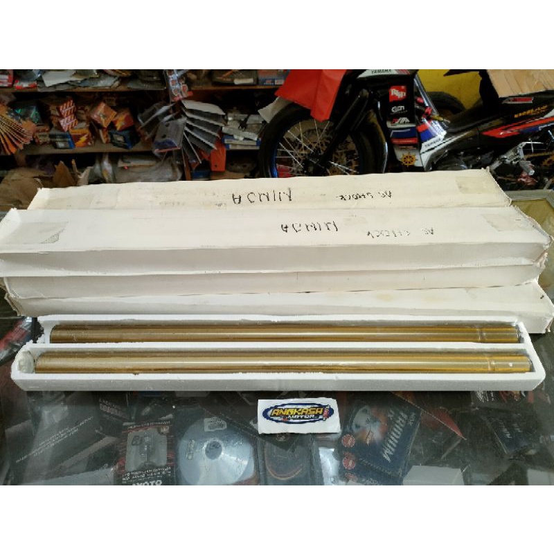 as shock depan gold ninja ss/r batang shock Bambu shock kojima as shock