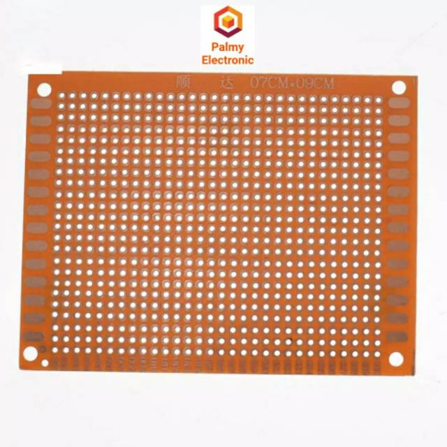 PCB dot lubang ukuran 7x9 cm universal