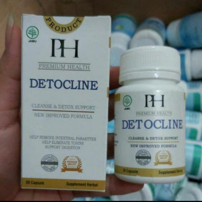 detocline asli original 100% original obat parasit tubuh PRODUCT ORI