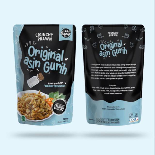 

[Ready] CRUNCHY PRAWN makanan ringan dengan varian rasa