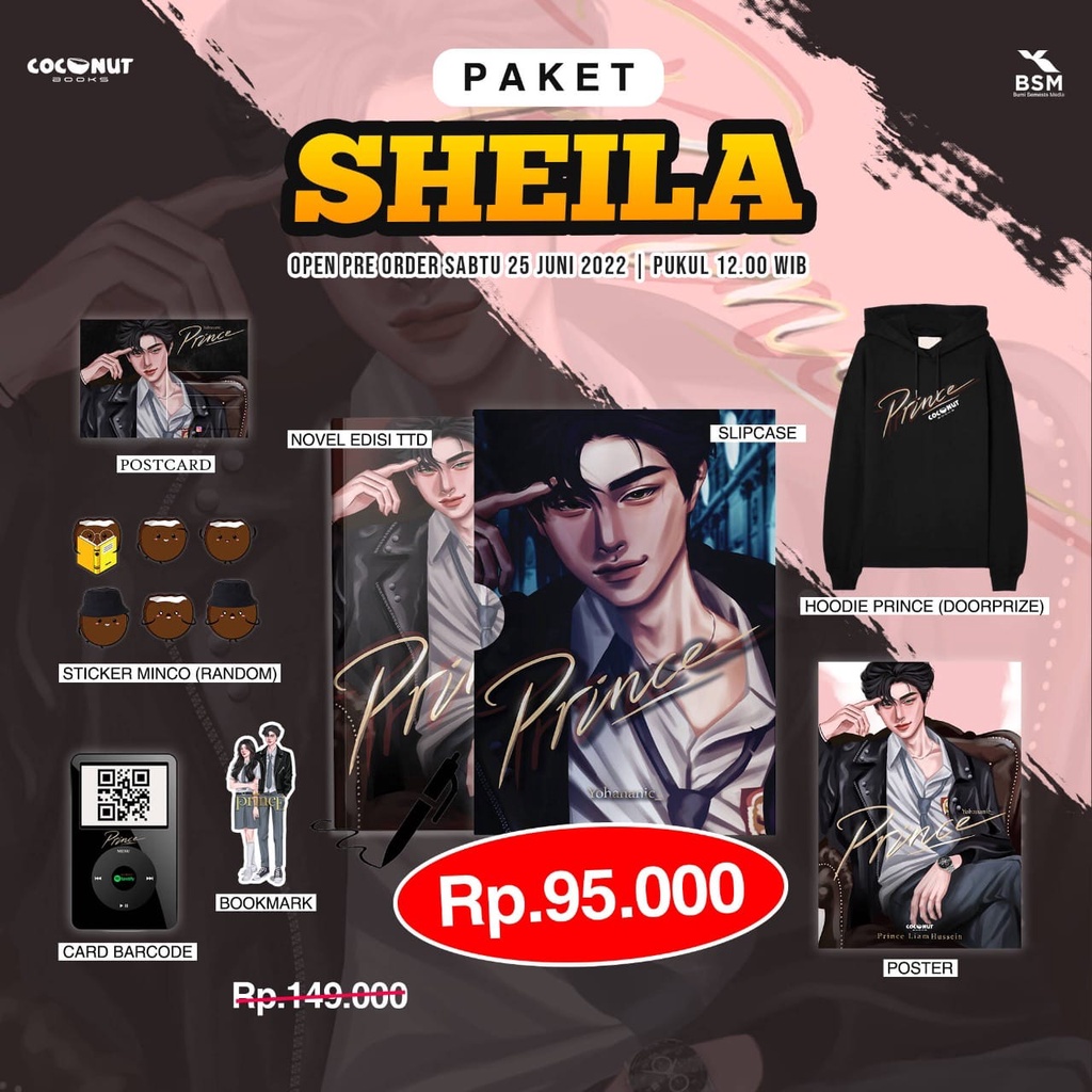 [ READY STOK ] Novel Prince / Hades + TTD - Yohananic