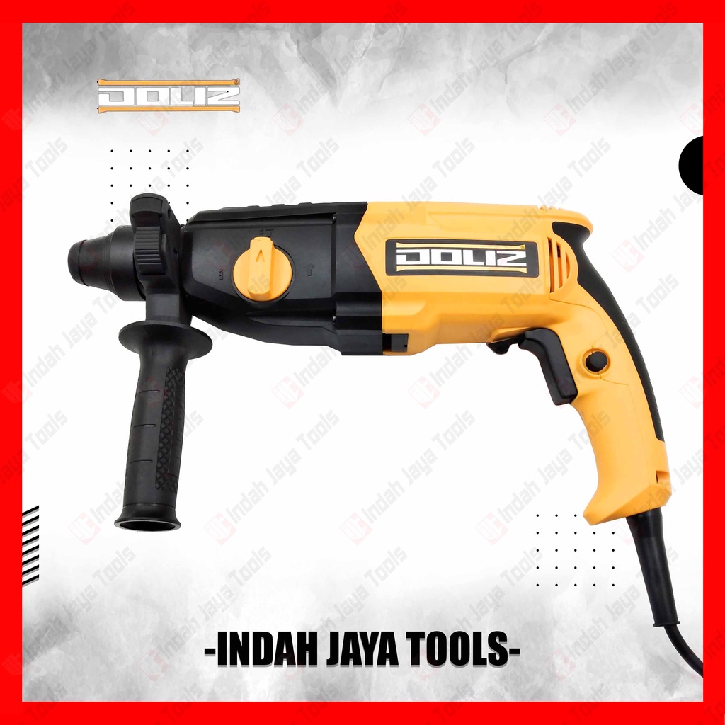 DOLIZ BA280 Rotary Hammer 26 mm 3 Mode Mesin Bor Beton Bobok Tembok