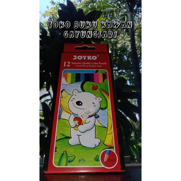 

PENSIL WARNA JOYKO 12 PCS