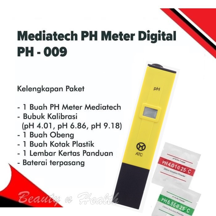 ALAT UKUR AIR HIDROPONIK PH METER AIR DIGITAL