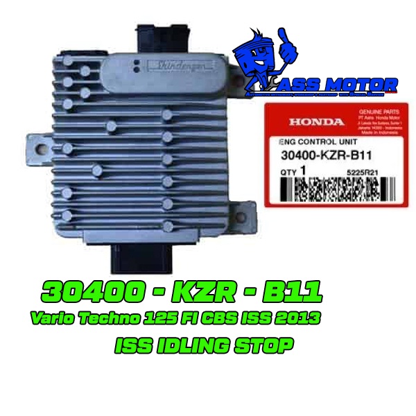 ECU Vario 125 OLD CBS ISS KZRJ B11 30400-KZR-B11 ECU KZRJ B11 ECU VARIO 125 ISS CBS 2013