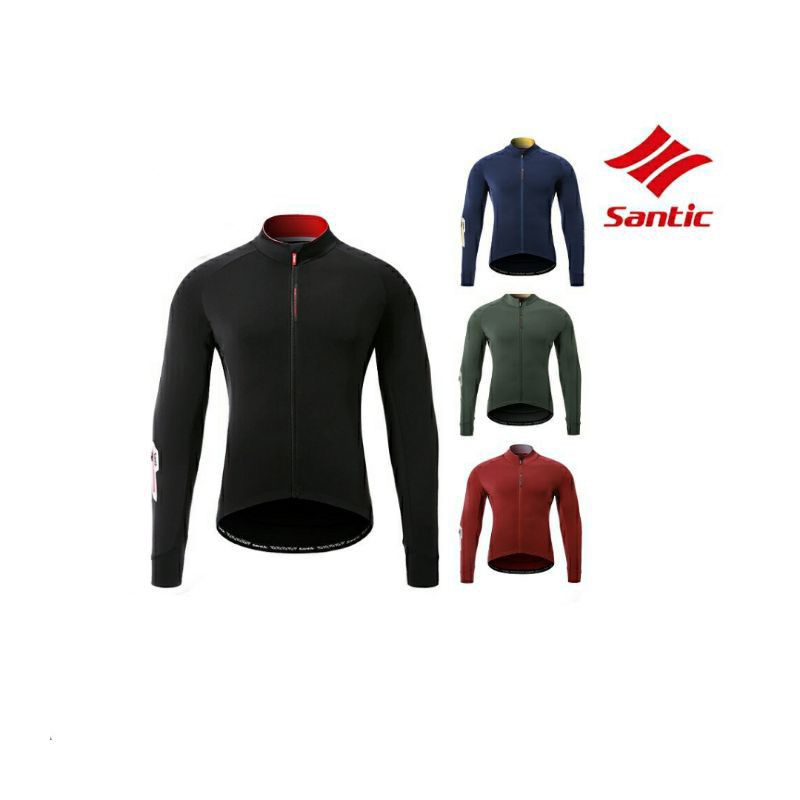 Jersey Sepeda SANTIC WM0C01113 SANTIC Cycling Jersey Lengan Panjang