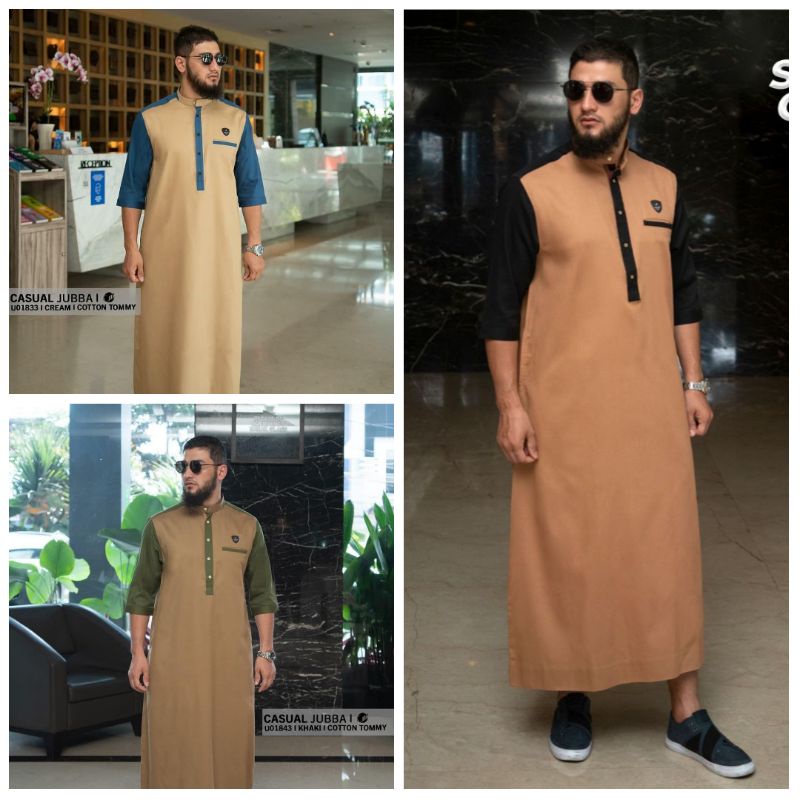 SAMASE CASUAL JUBBA U-018 JUBAH IKHWAN