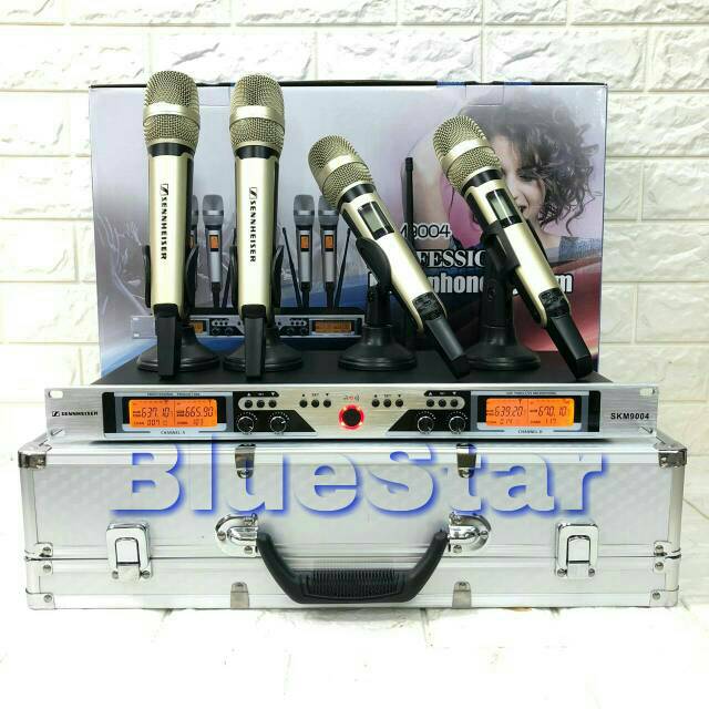 Mic Wireless Sennheiser SKm 9004 - 4 Mic Handheld