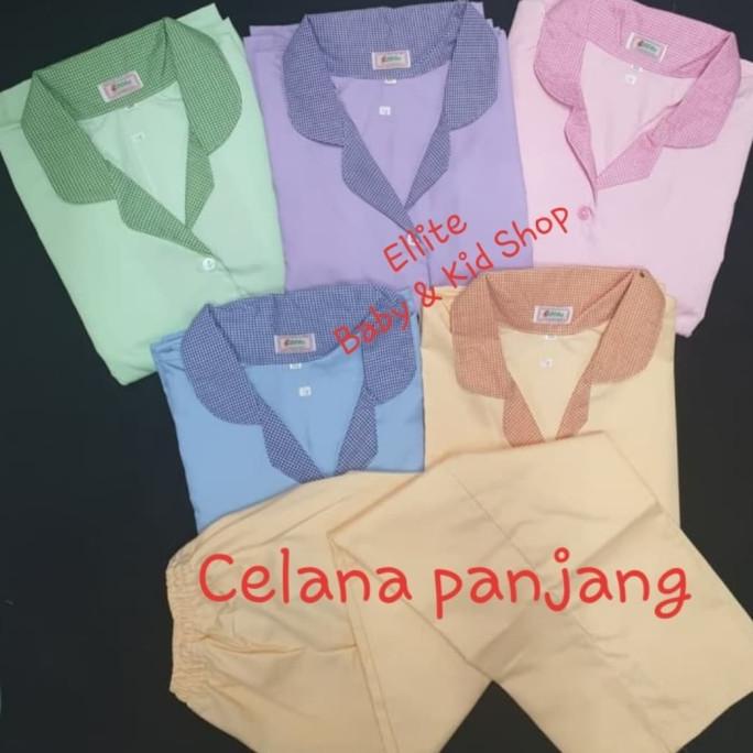 Baju Seragam Suster Jumbo Uk Xxxl (Baju Pendek + Celana Panjang