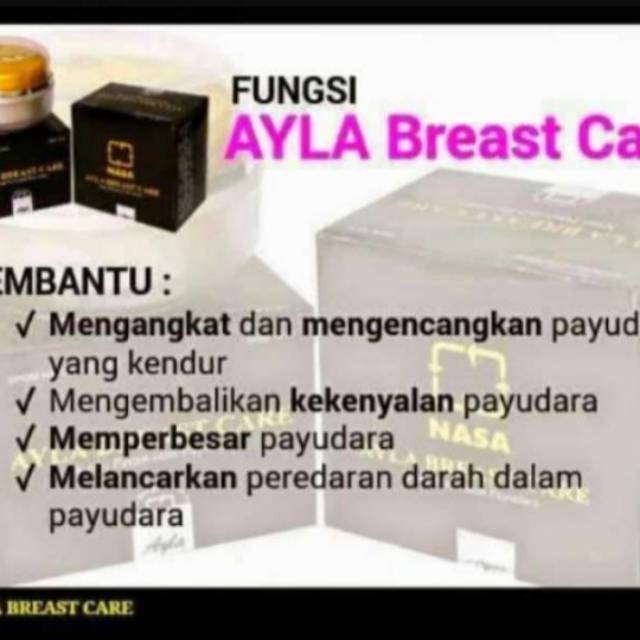 Manfaat Ayla Breast Care Untuk Ibu Menyusui