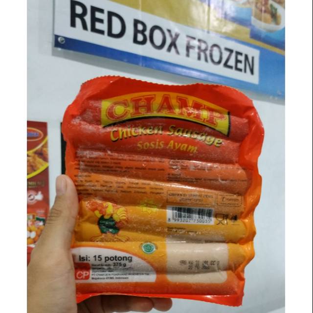  Champ  sosis ayam 375gr Shopee Indonesia