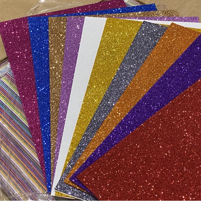 

Super Seller-042 Glitter Foam Sticker untuk Art / Kerajinan -isi 10 warna ukuran A4