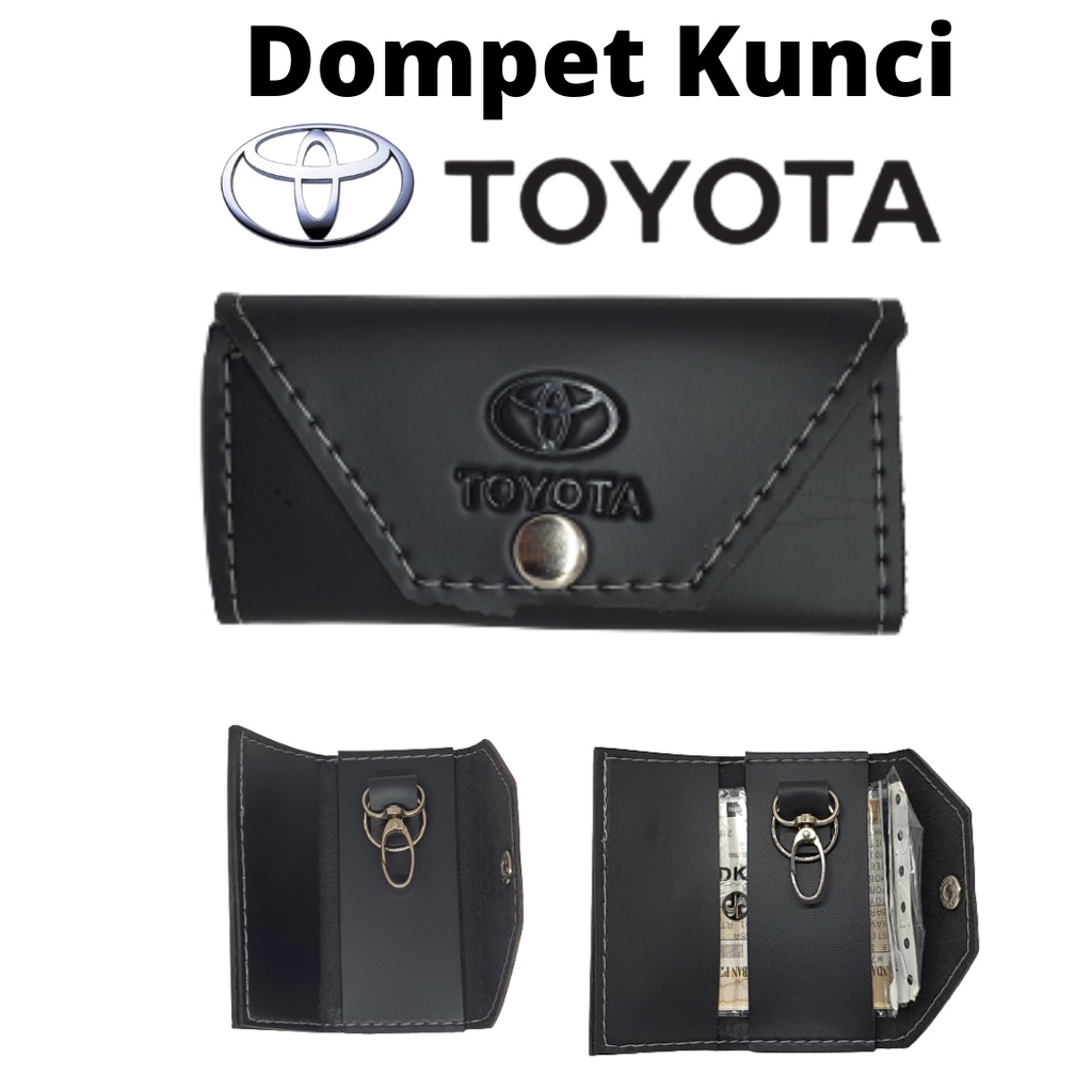 Dompet Kunci Mobil STNK logo Toyota (Kunci##Embos)