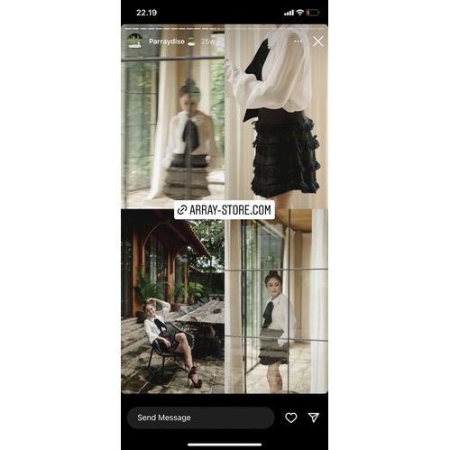 Preloved array id katherine top