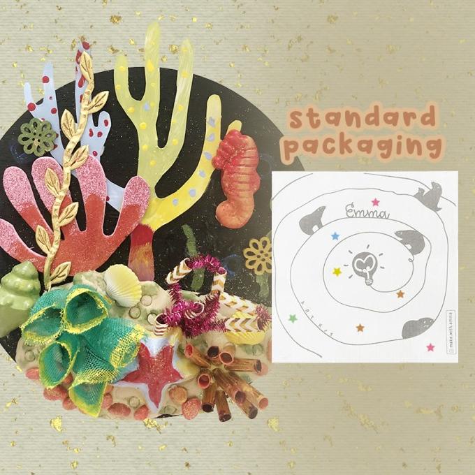 

NEW! Make With Emma Art Kit: Bunaken. Craft for Kids. Painting Set. ---READY---