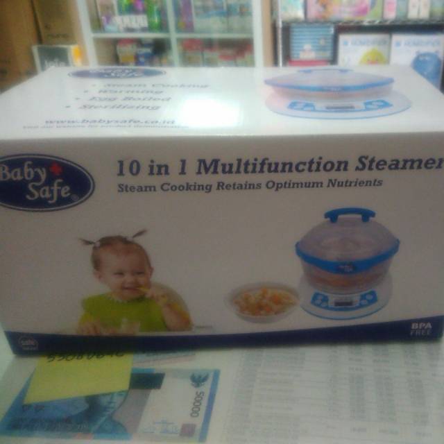 10in1 multifunction steamer babysafe