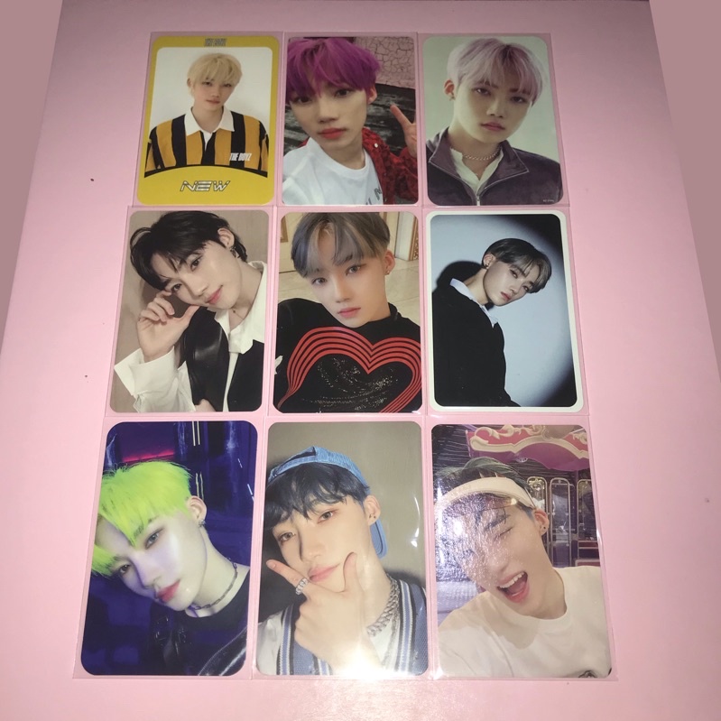 THE BOYZ Chanhee New PhotoCard PC Album Giddy Up DDD D.D.D. Day Tattoo Reveal Wolf Chase Trick Break
