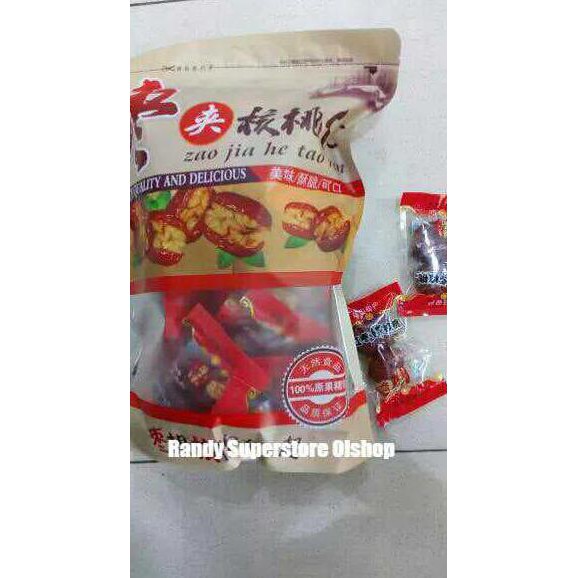 

Produk Terbaik Cemilan Sehat Yang Terdiri Dari Buah Angcho(Kurma China) Dan Kacang Wa