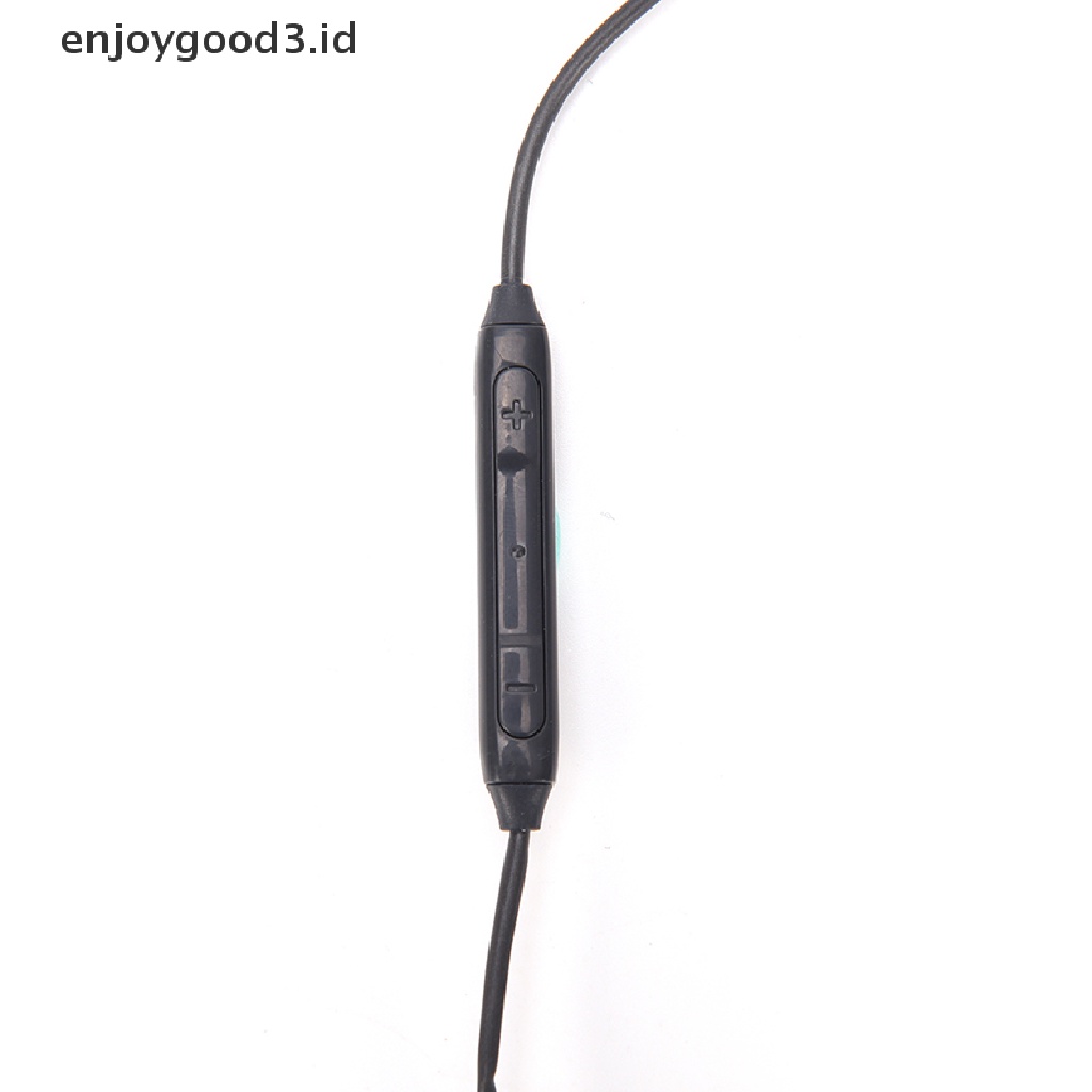 (Id) Earphone In Ear Stereo Super Bass Dengan Kabel Jack 3.5mm + Mic Untuk Handphone