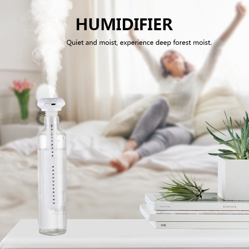 AIR HUMIDIFIER ULTRASONIC AROMATHERAPHY OIL DIFFUSER PORTABLE CELUP