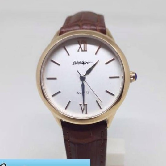 Jam Tangan Baywatch 6009/6010 LTHR R/G
