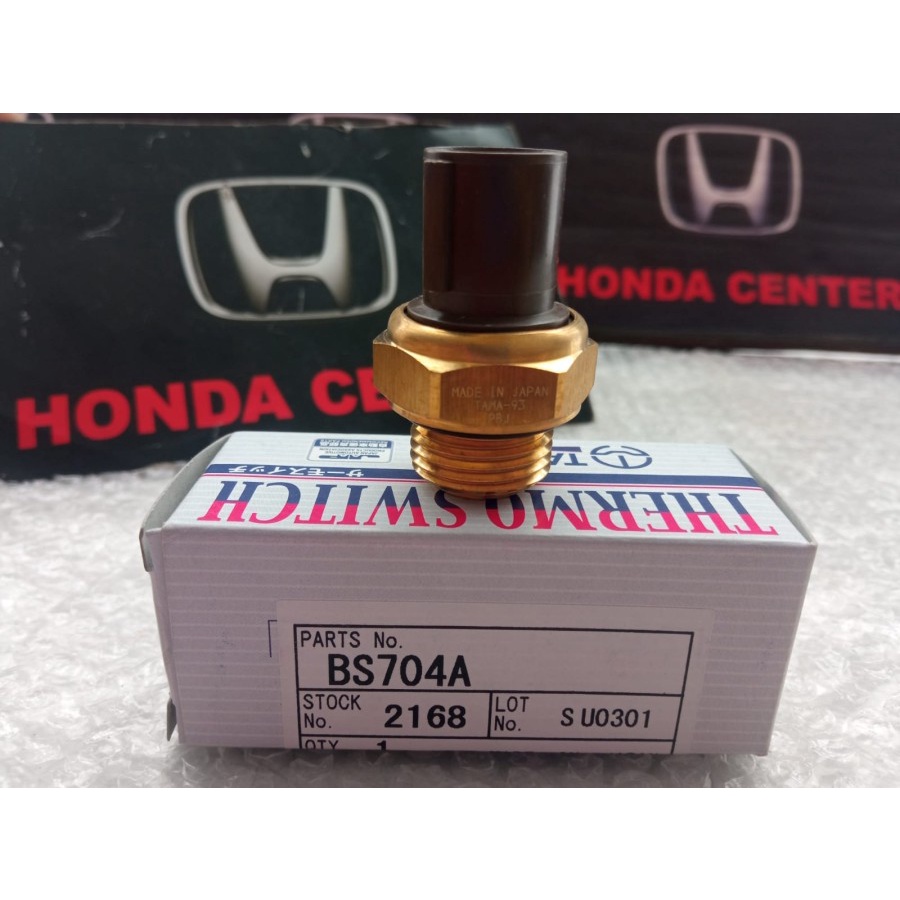Switch fan radiator switch otomatis kipas radiator honda crv 1999 2000 2001 2002 2003 2004 2005 2006 genio estilo ferio stream 1700cc civic 2001 2002 2003 2004 2005 city z accord 1995 1996 1997 1998 1999 2000 2001 2002 jazz GD3 city gd8