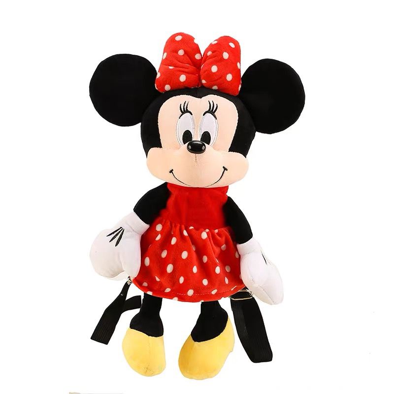 TAS RANSEL BONEKA MICKEY MINNIE MOUSE BACKPACK BAG IMPOR ANAK DAN DEWASA