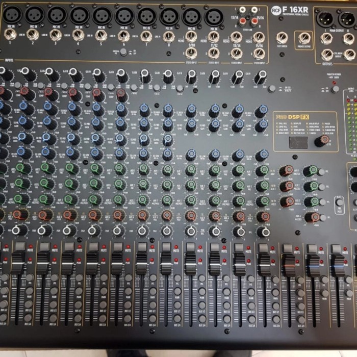 MIXER 16 CHANNEL RCF F 16 XR F 16XR F16XR ORIGINAL