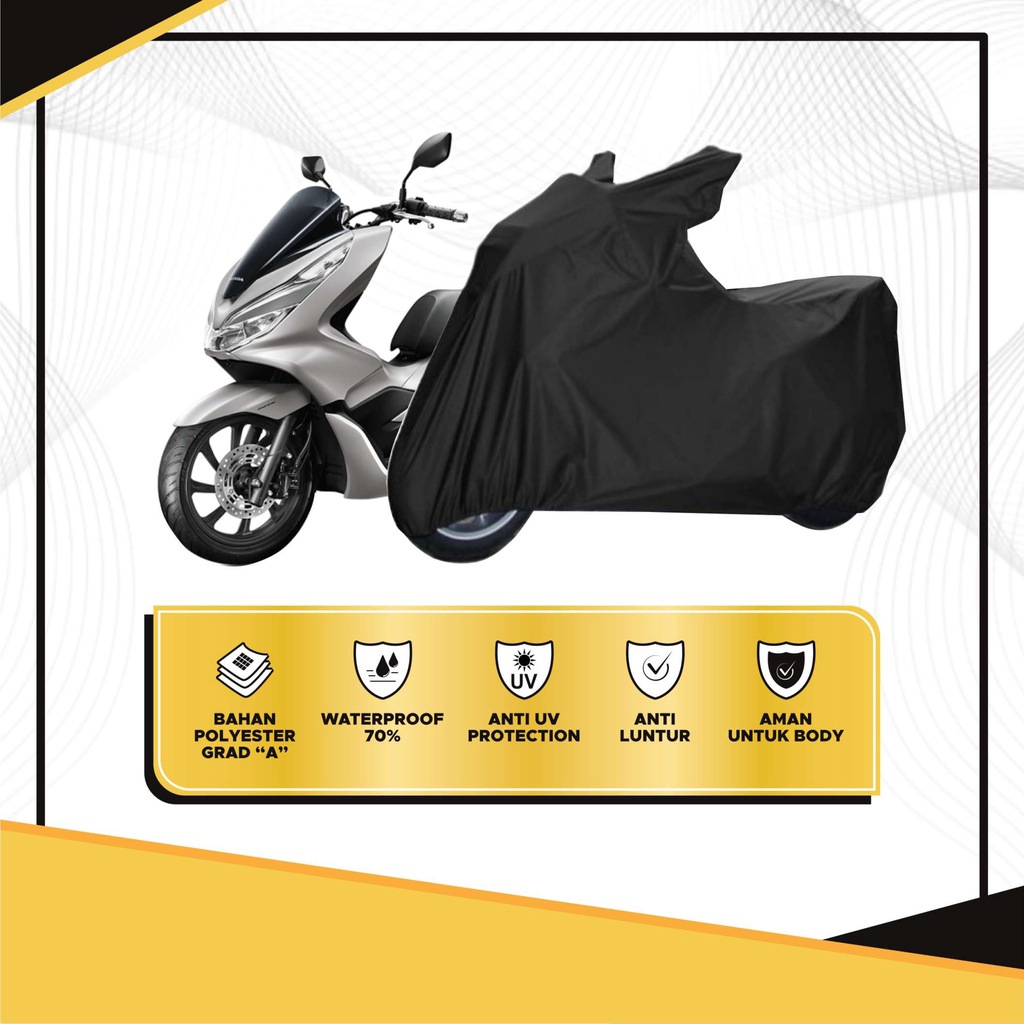 Sarung motor honda pcx hitam cover motor honda hitam cover pcx anti air sarung pcx honda pcx 160