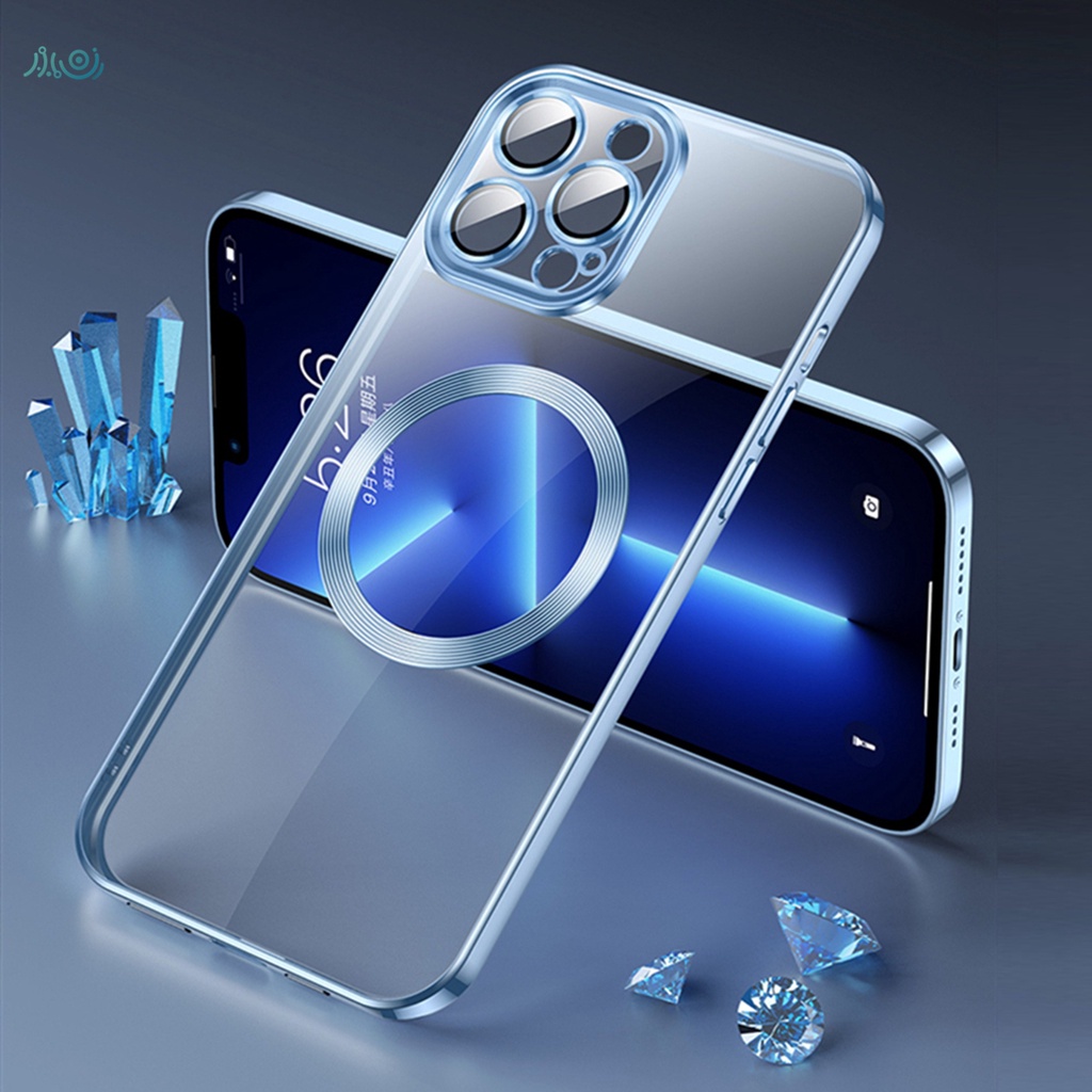 Casing Silikon 6D Transparan Shockproof + Lapisan Pelindung Lensa Untuk iPhone 13 Pro MAX 12 11 Pro MAX XS MAX XR X 7 + 8Plus