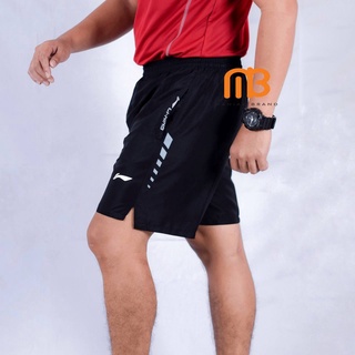 Celana Pendek Pria Sport Running Sepeda Futsal Badminton Training Olahraga Jogging Lari gym Fitness