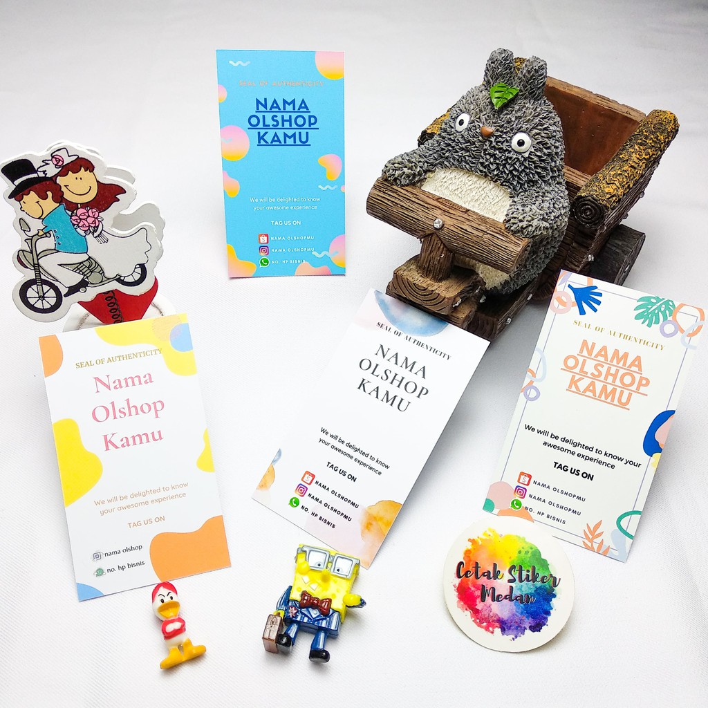 

CETAK STIKER SEGEL PACKAGING OLSHOP by CSM