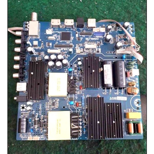 MB PLD 50B870 Mainboard Modul Mesin TV Polytron PSU power supply Regulator PLD 50B870
