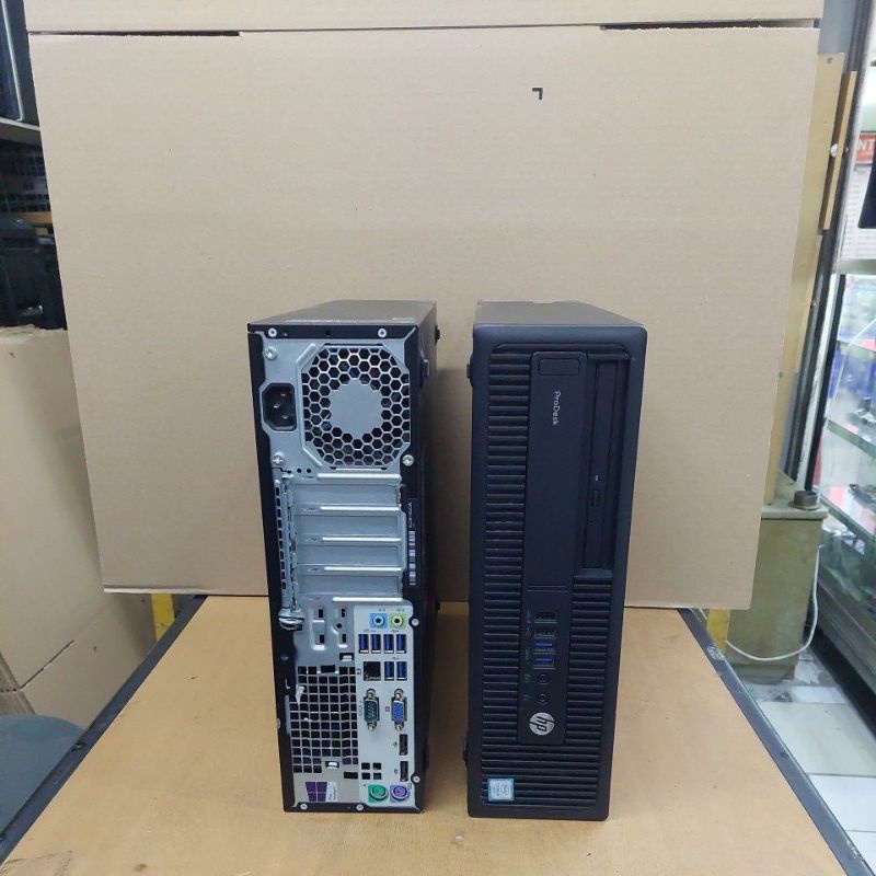 OBRAL PC HP CORE I3 6100 GEN6 RAM 4 GB HDD 500 GB MURRAH SAJA  BERGARANSI