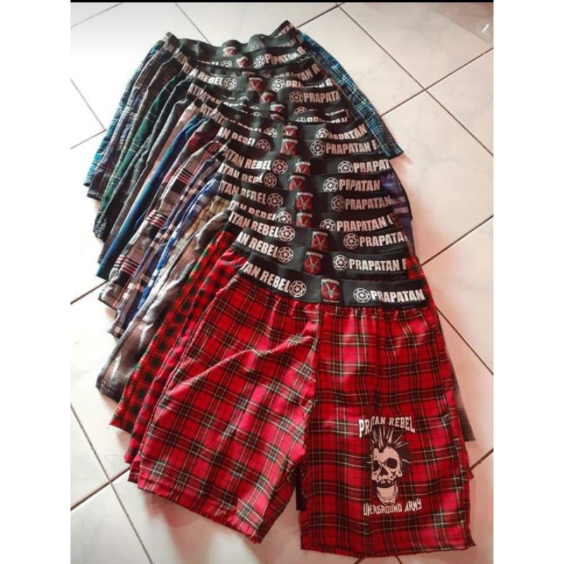 Kolor Boxer Prapatan Rebel Original, Celana Dalam Pria Wanita