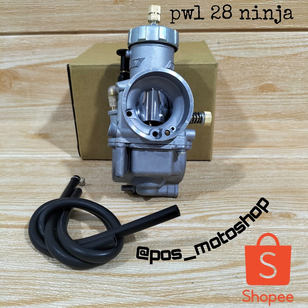KARBU KARBURATOR PWL NINJA 28 NSR ORIGINAL THAILAND KAWASAKI NINJA 150R NOT pe pwk moto1