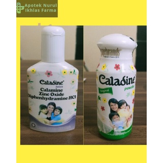 Caladine bedak 60 gr / caladine lotion  60 ml