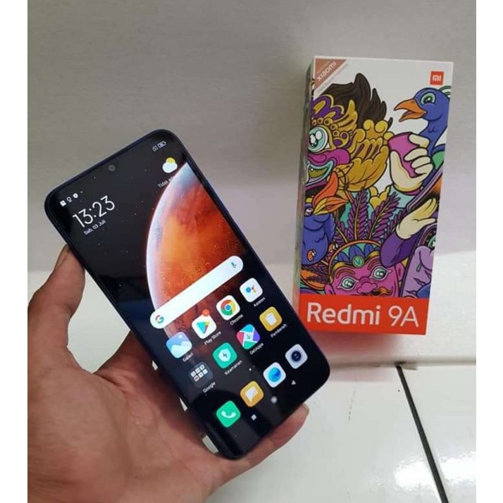 Handphone Redmi 9A 2/32 second/bekas berkualitas Segel Ori