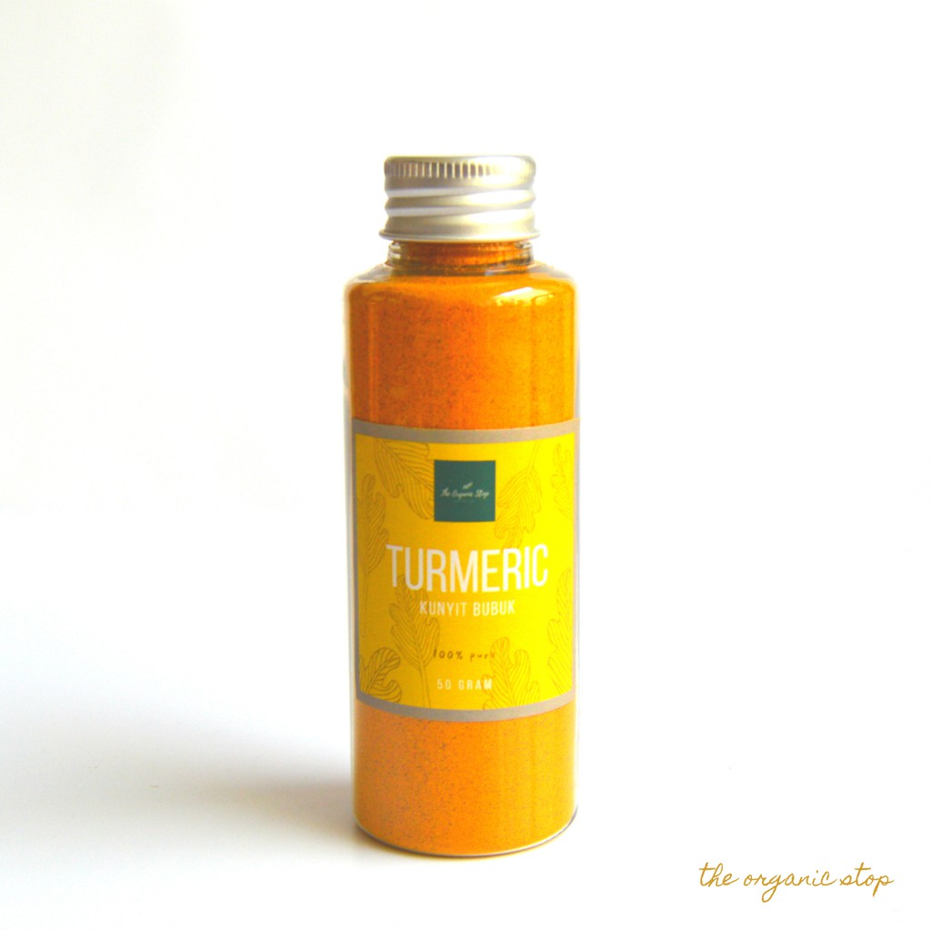 

TheOrganicStop Turmeric Powder Kunyit Bubuk Murni 50 gram