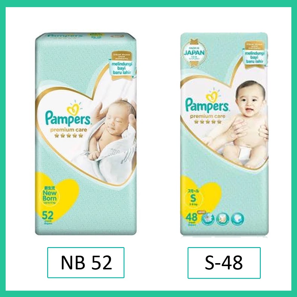 Pampers Premium Care Tape S48 / S 48 / S32 / S 32 / NB52