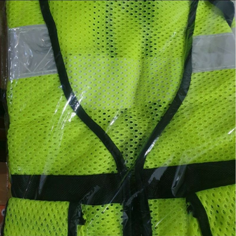 ROMPI SAFETY VEST 6 KANTONG ROMPI JARING 6 KANTUNG