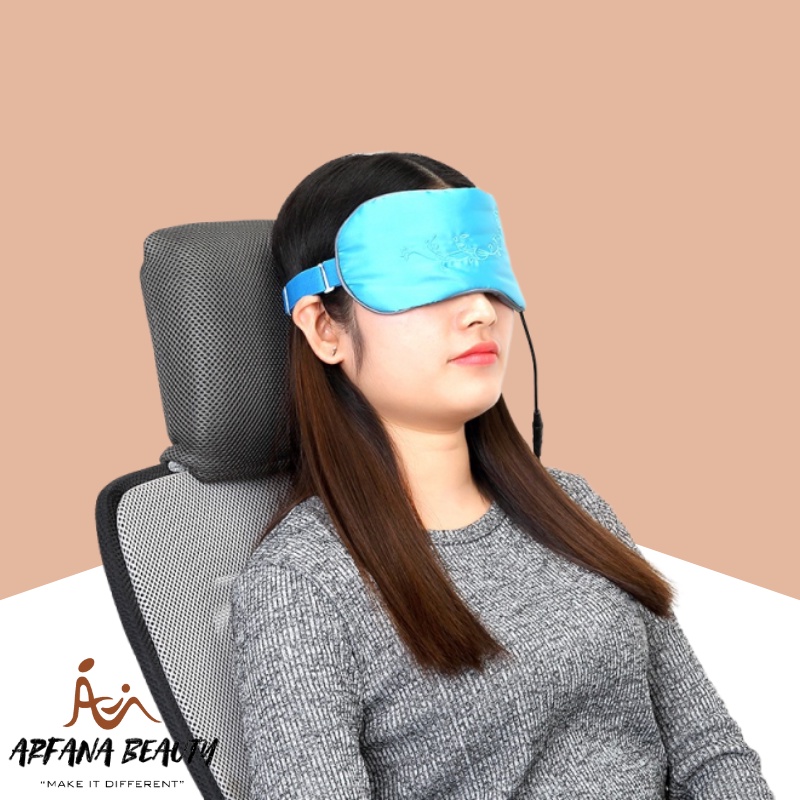 Eye Massager Alat Pijat Mata USB Infrared Hot Compress Steam Eye Mask Perawatan Tubuh