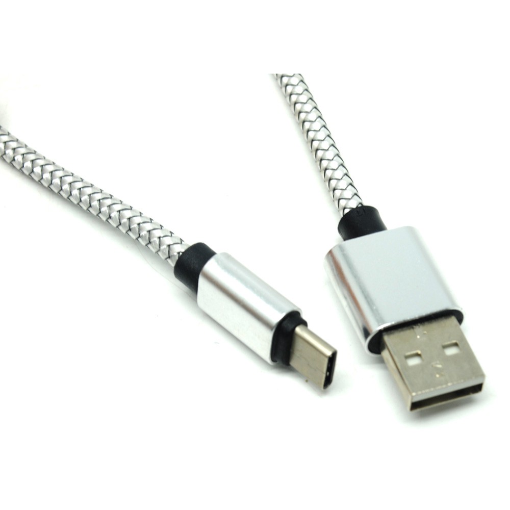 Dragon Line Kabel USB Type C 27cm - Silver