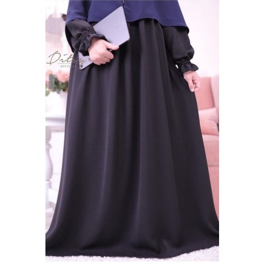Ditsy Lilura SL Formal Black XL