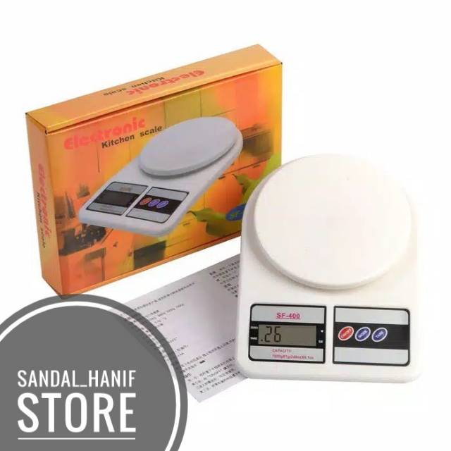 TIMBANGAN KUEH DAPUR DIGITAL  max 10kg free Packing Kardus