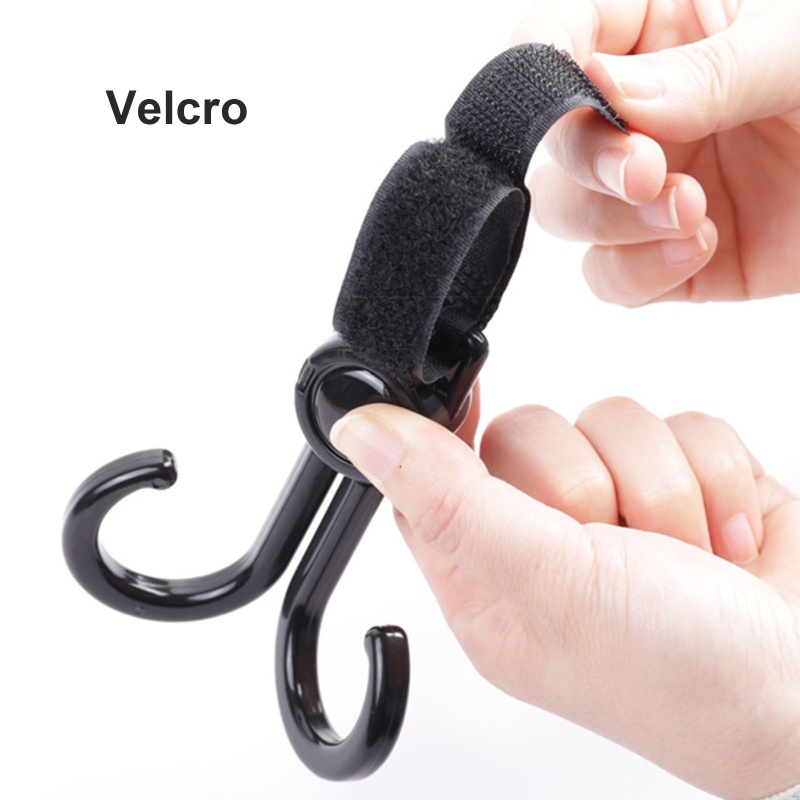 Mary 2pcs Kait Gantungan Stroller Bayi Adjustable Untuk Outdoor / Travel